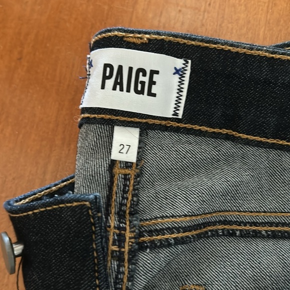 BNWT Paige dark blue jeans - Picture 3 of 7